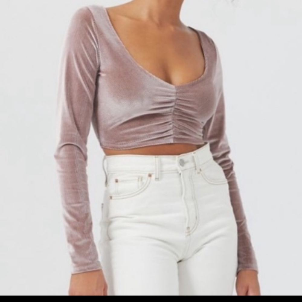 Urban Outfitters Top Cropped Womens Size Medium